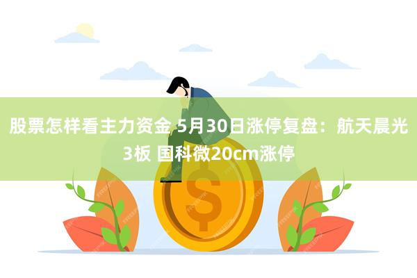 股票怎样看主力资金 5月30日涨停复盘：航天晨光3板 国科微20cm涨停