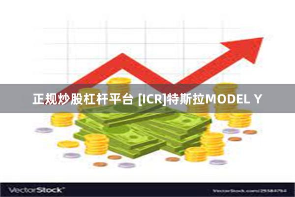 正规炒股杠杆平台 [ICR]特斯拉MODEL Y