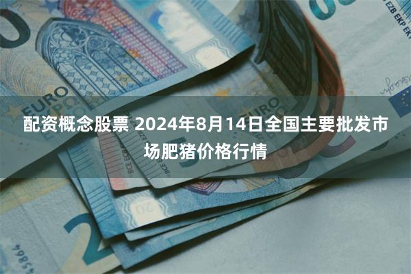 配资概念股票 2024年8月14日全国主要批发市场肥猪价格行情